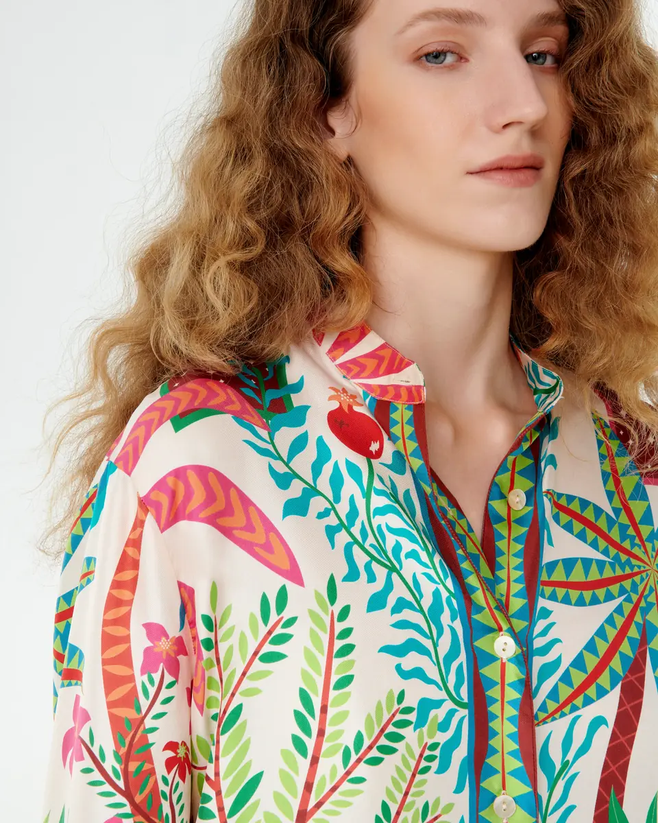 Emporio Sirenuse Kelsy Shirt in Louis Barthélemy Print | Thumbnail 2 Emporio Sirenuse Kelsy Shirt in Louis Barthélemy Print | Thumbnail 2