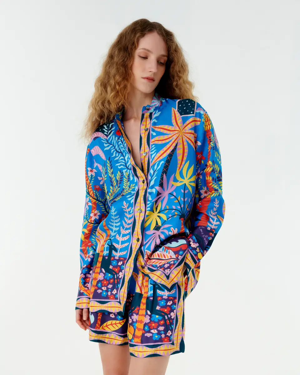 Emporio Sirenuse Kelsy Shirt in Louis Barthélemy Print | Thumbnail 12 Emporio Sirenuse Kelsy Shirt in Louis Barthélemy Print | Thumbnail 12