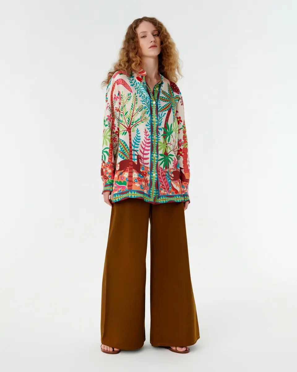 Emporio Sirenuse Kelsy Shirt in Louis Barthélemy Print | Thumbnail 3 Emporio Sirenuse Kelsy Shirt in Louis Barthélemy Print | Thumbnail 3
