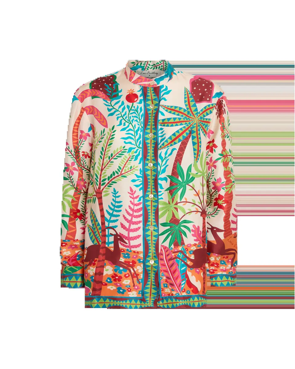 Emporio Sirenuse Kelsy Shirt in Louis Barthélemy Print | Thumbnail 5 Emporio Sirenuse Kelsy Shirt in Louis Barthélemy Print | Thumbnail 5