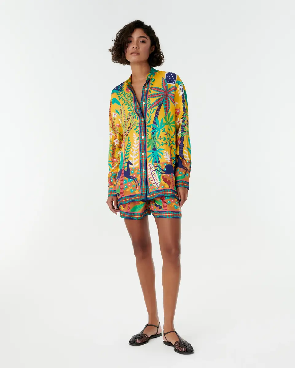 Emporio Sirenuse Kelsy Shirt in Louis Barthélemy Print | Thumbnail 8 Emporio Sirenuse Kelsy Shirt in Louis Barthélemy Print | Thumbnail 8