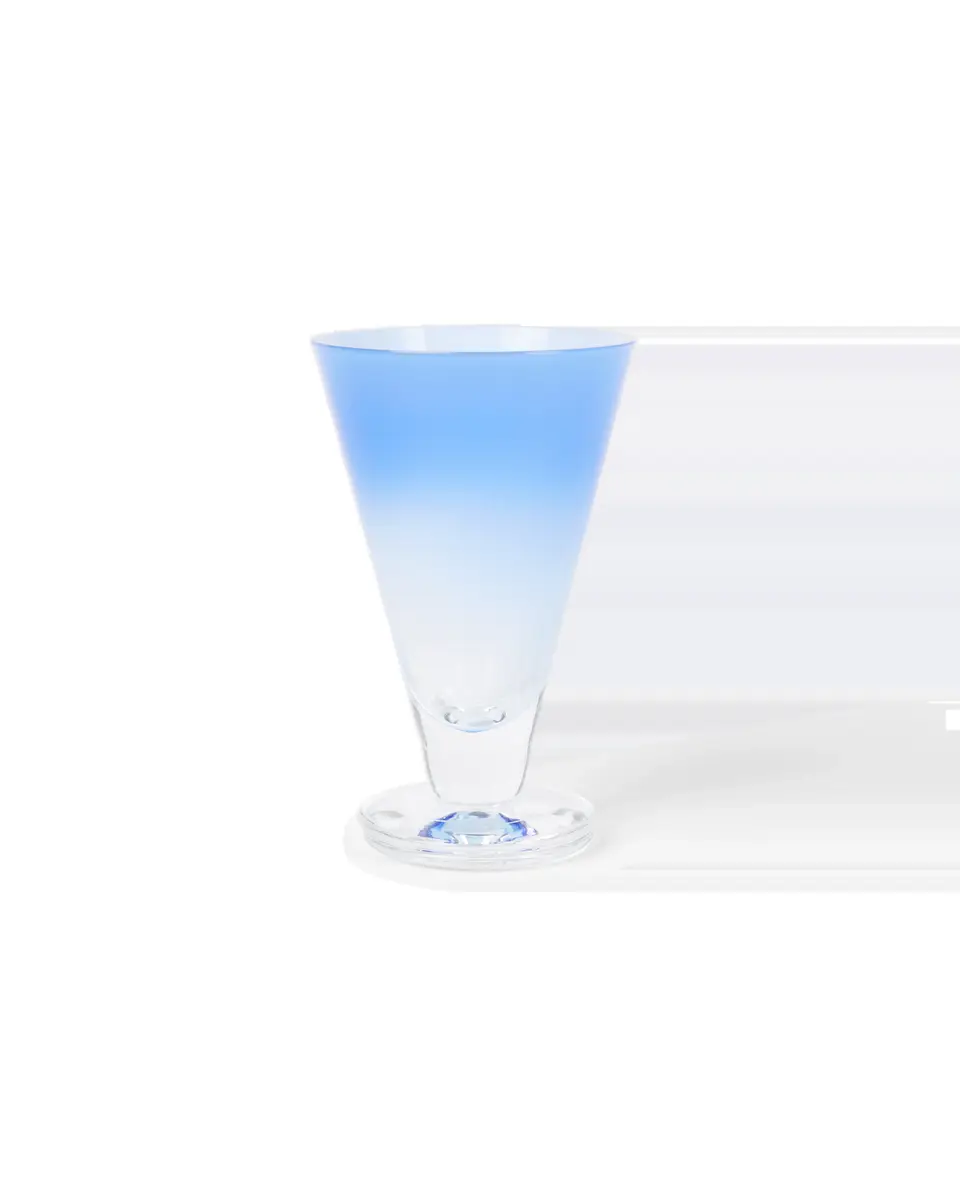 Emporio Sirenuse Large Gradient Stemmed Glass Set of 2 | Thumbnail 6