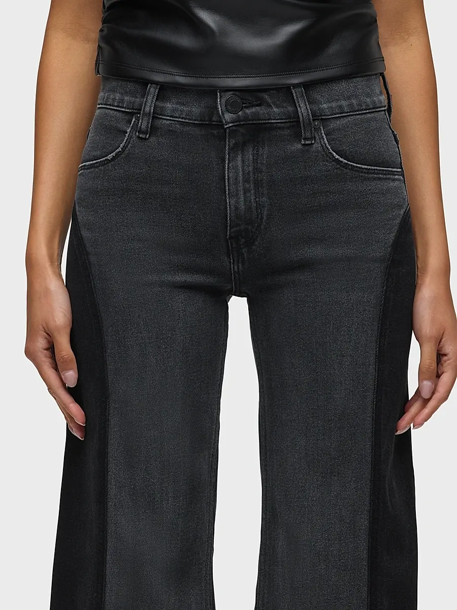 Hudson Jeans Women's Lexi Paneled Wide Leg Jeans - Double Side | Thumbnail 7 Hudson Jeans Women's Lexi Paneled Wide Leg Jeans - Double Side | Thumbnail 7