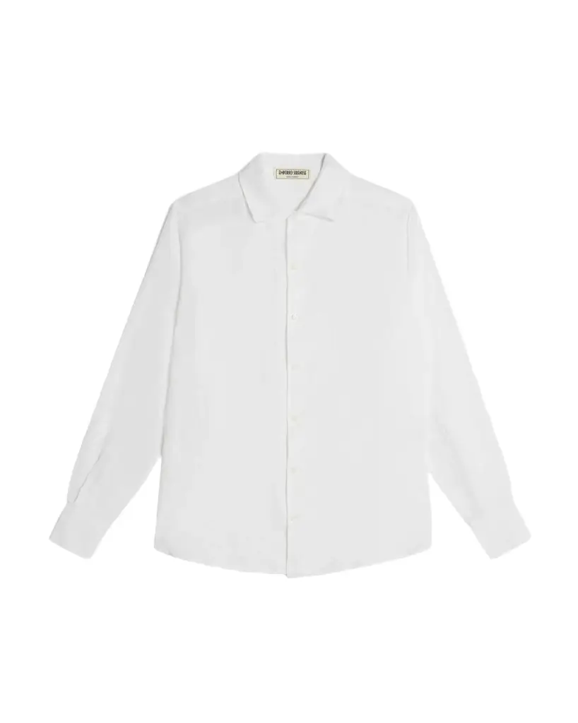 Emporio Sirenuse Linen Shirt White | Image 1 Emporio Sirenuse Linen Shirt White | Image 1
