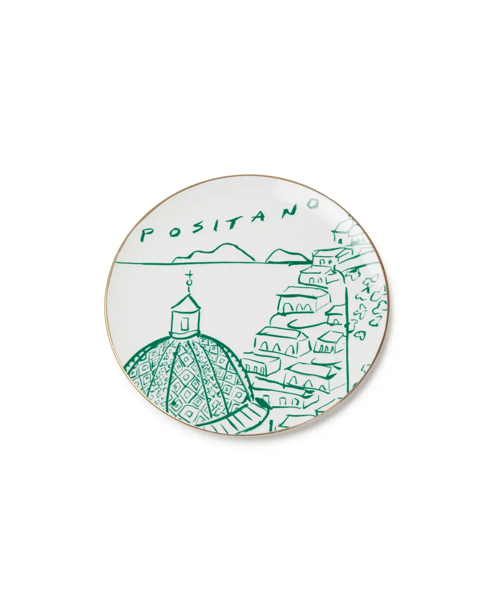 Emporio Sirenuse Luke Edward Hall Dessert Plate | Image 1 Emporio Sirenuse Luke Edward Hall Dessert Plate | Image 1