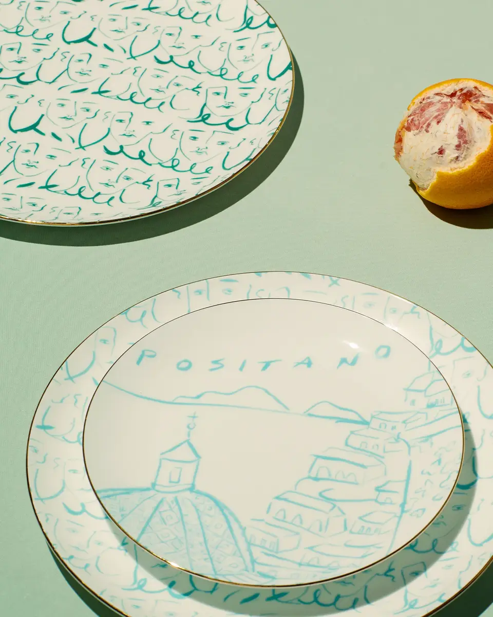 Emporio Sirenuse Luke Edward Hall Dinner Plate | Thumbnail 3 Emporio Sirenuse Luke Edward Hall Dinner Plate | Thumbnail 3