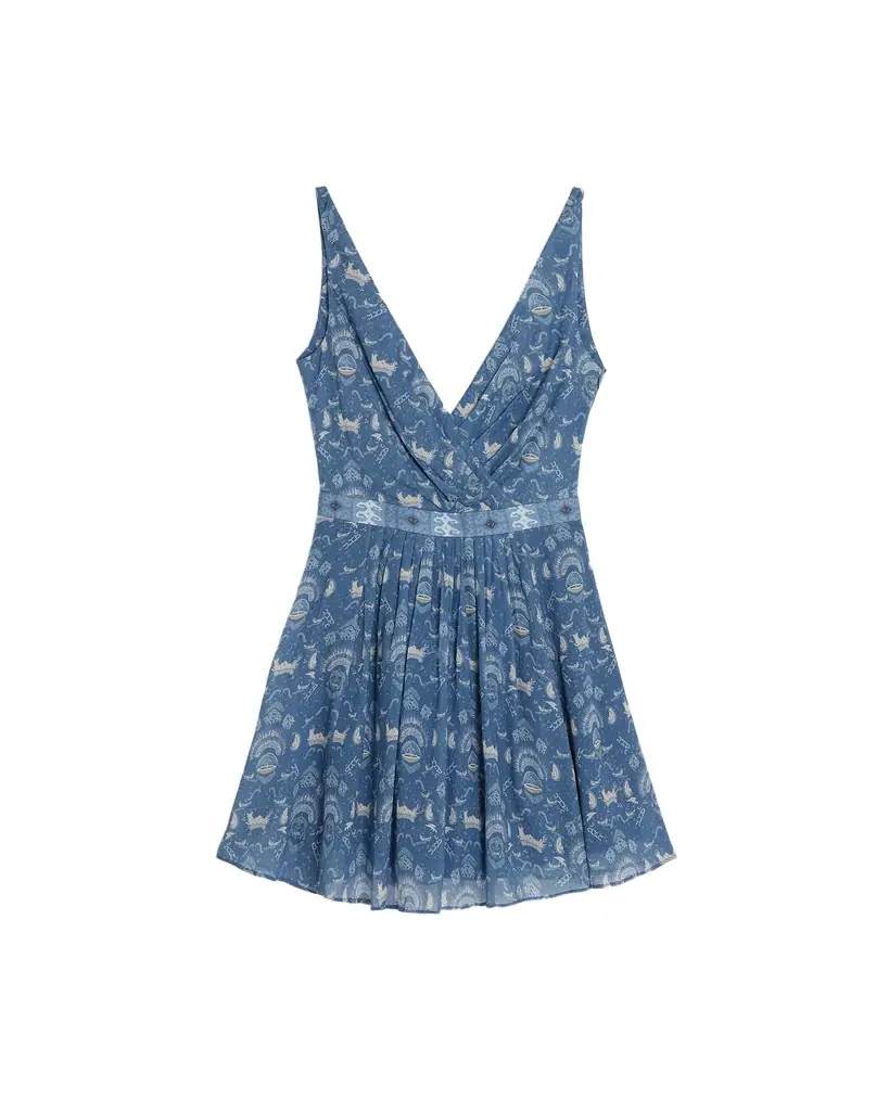 Emporio Sirenuse Naike Dress in Batik Print | Image 1 Emporio Sirenuse Naike Dress in Batik Print | Image 1