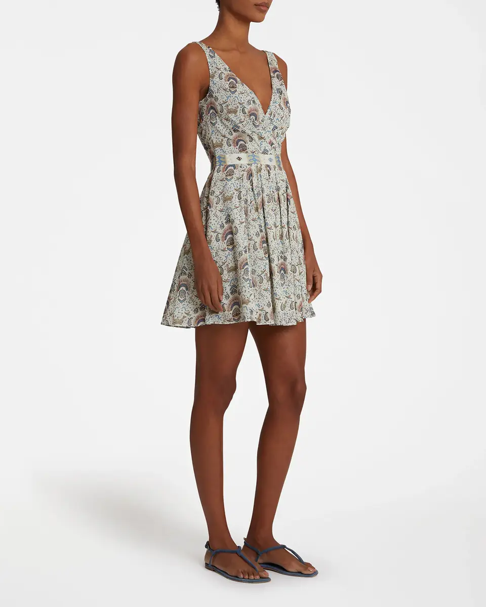 Emporio Sirenuse Naike Dress in Batik Print | Thumbnail 3 Emporio Sirenuse Naike Dress in Batik Print | Thumbnail 3