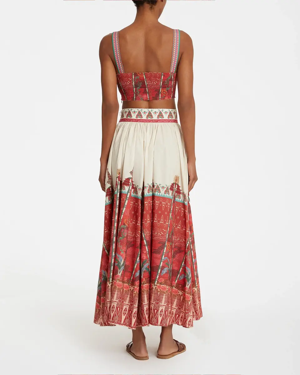 Emporio Sirenuse Ombretta Skirt in Saladin Print | Thumbnail 3 Emporio Sirenuse Ombretta Skirt in Saladin Print | Thumbnail 3