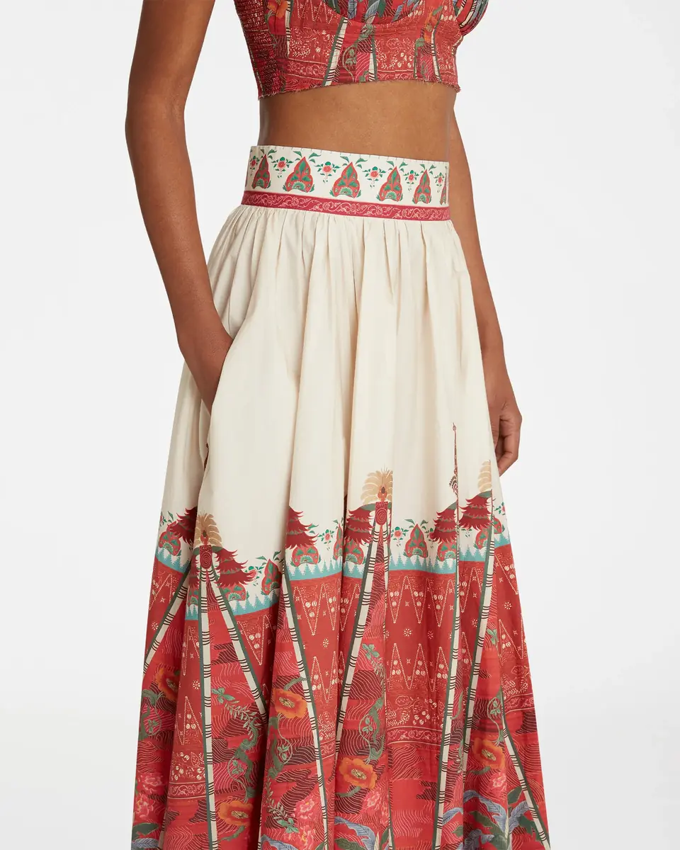 Emporio Sirenuse Ombretta Skirt in Saladin Print | Thumbnail 5 Emporio Sirenuse Ombretta Skirt in Saladin Print | Thumbnail 5