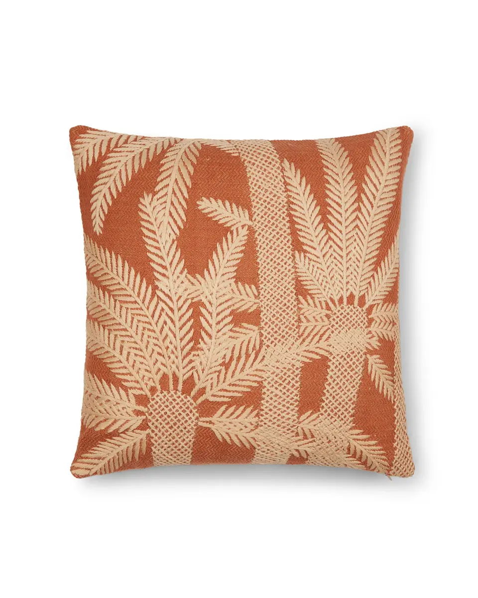 Emporio Sirenuse Palm Cushion Cover | Image 1 Emporio Sirenuse Palm Cushion Cover | Image 1