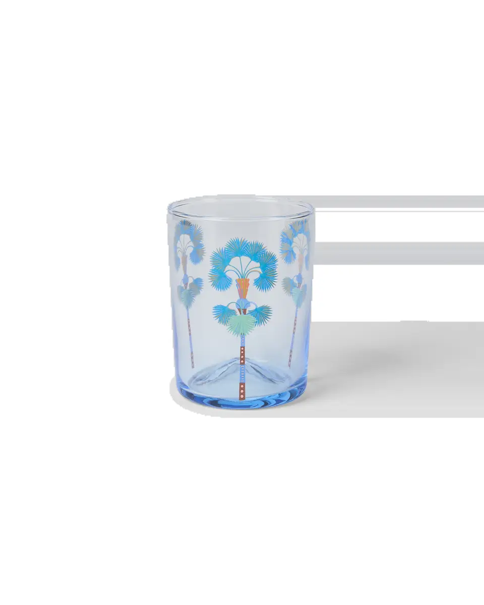 Emporio Sirenuse Palm Tumbler Glass | Image 1 Emporio Sirenuse Palm Tumbler Glass | Image 1