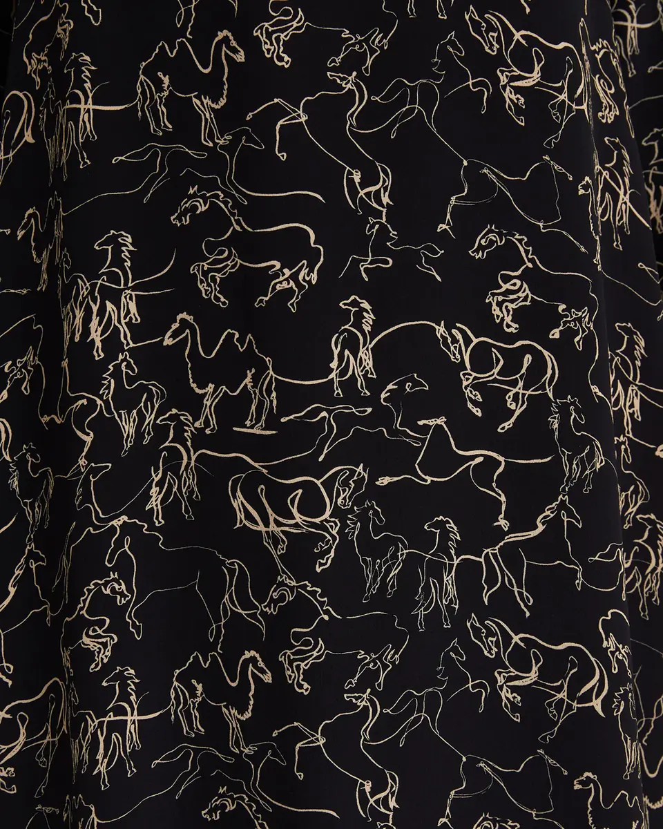 Emporio Sirenuse Shelby Dress in Wild Horse print | Thumbnail 6 Emporio Sirenuse Shelby Dress in Wild Horse print | Thumbnail 6