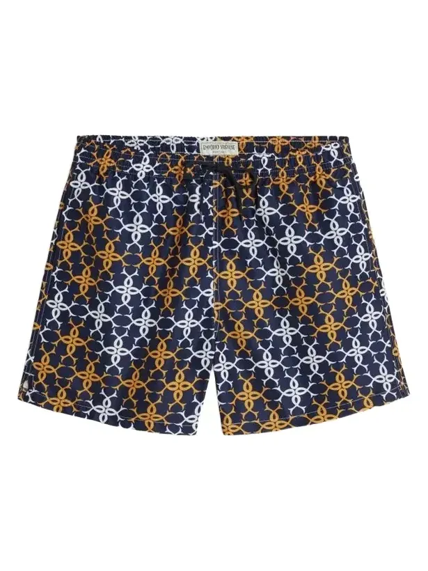 Snowflake Swim Trunks