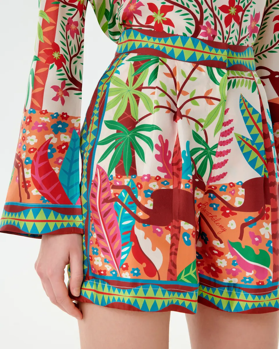 Emporio Sirenuse Tamu Shorts in Louis Barthélemy Print | Thumbnail 7