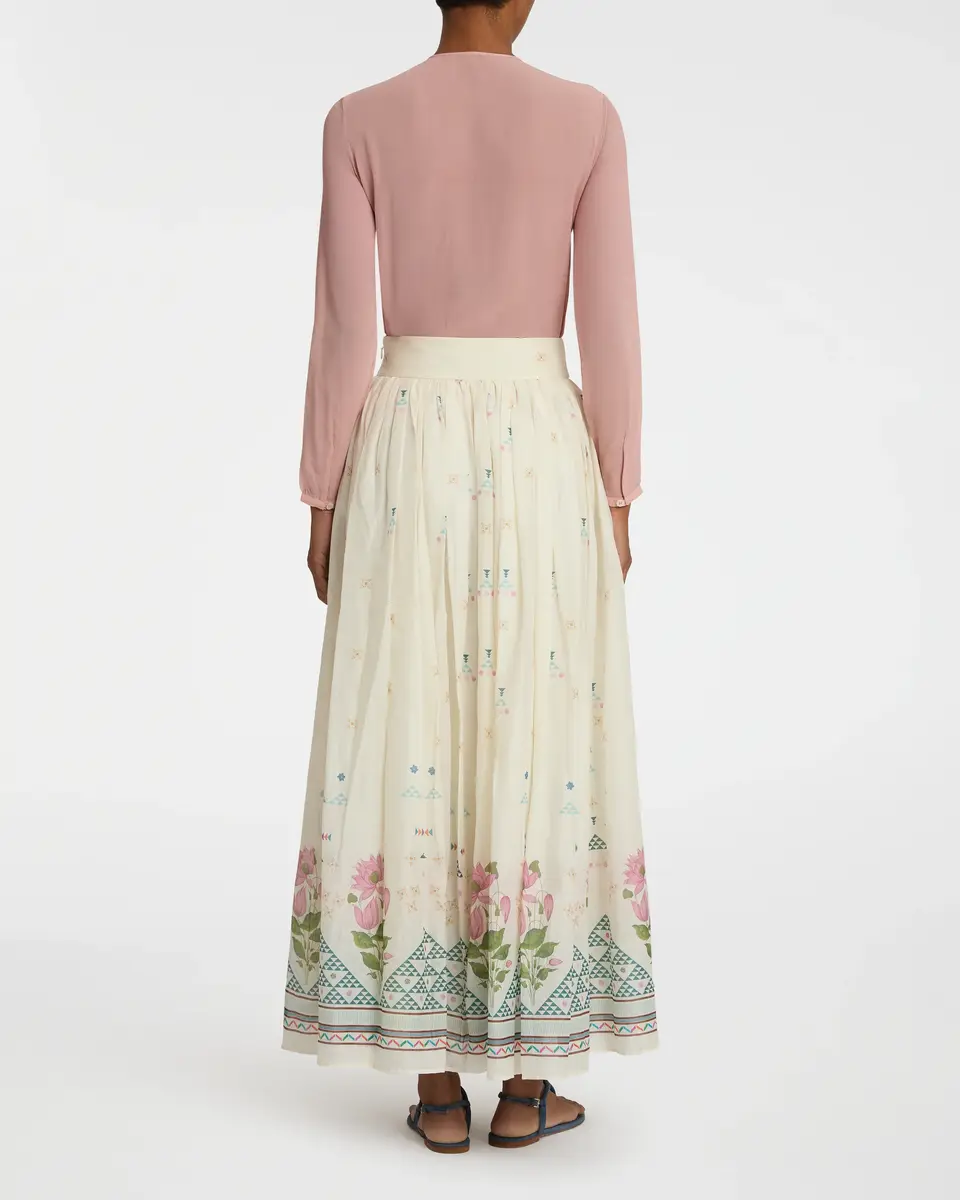 Emporio Sirenuse Teodora Skirt in Indian Rose Print | Thumbnail 4 Emporio Sirenuse Teodora Skirt in Indian Rose Print | Thumbnail 4