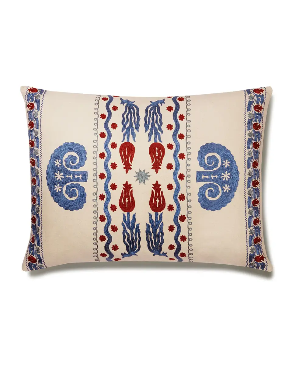 Emporio Sirenuse Tulip Cushion Cover | Image 1 Emporio Sirenuse Tulip Cushion Cover | Image 1