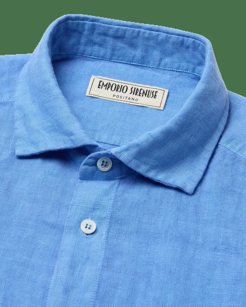 Emporio Sirenuse Unisex Linen Shirt | Thumbnail 2 Emporio Sirenuse Unisex Linen Shirt | Thumbnail 2