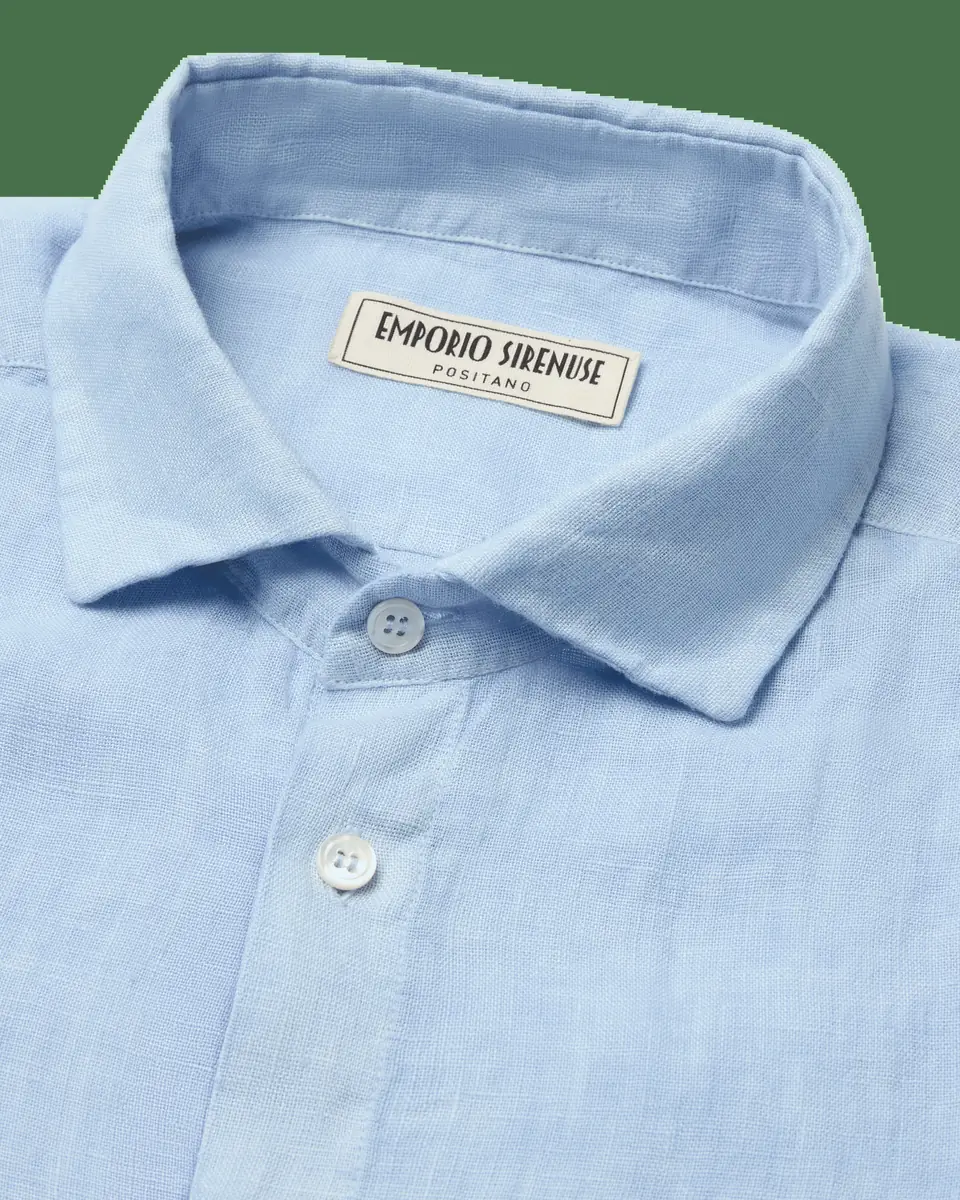 Emporio Sirenuse Unisex Linen Shirt | Thumbnail 14 Emporio Sirenuse Unisex Linen Shirt | Thumbnail 14