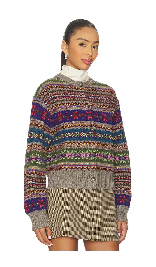 Polo Ralph Lauren Fair Isle Buttoned Cardigan | Thumbnail 2