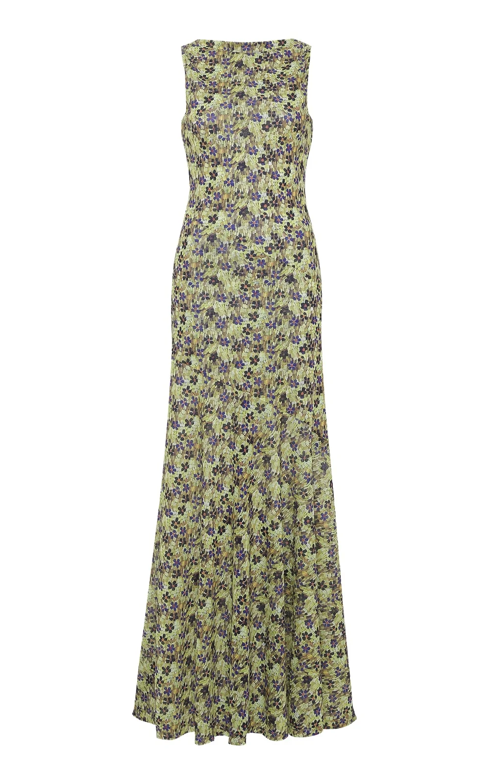 Fens Floral Mesh Maxi Dress Fens Floral Mesh Maxi Dress