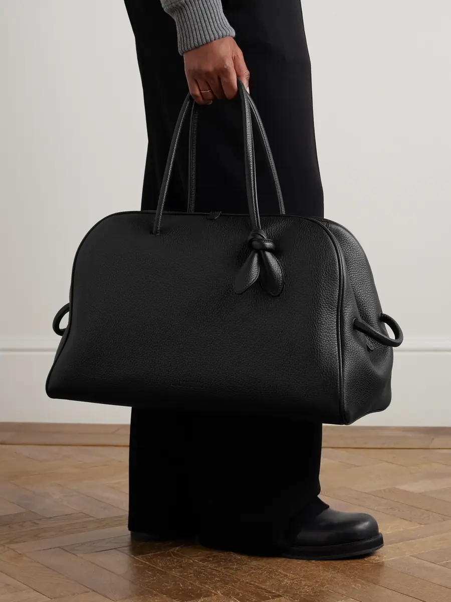 Jacquemus Grand Turismo Full-Grain Leather Holdall - Men | Thumbnail 2 Jacquemus Grand Turismo Full-Grain Leather Holdall - Men | Thumbnail 2