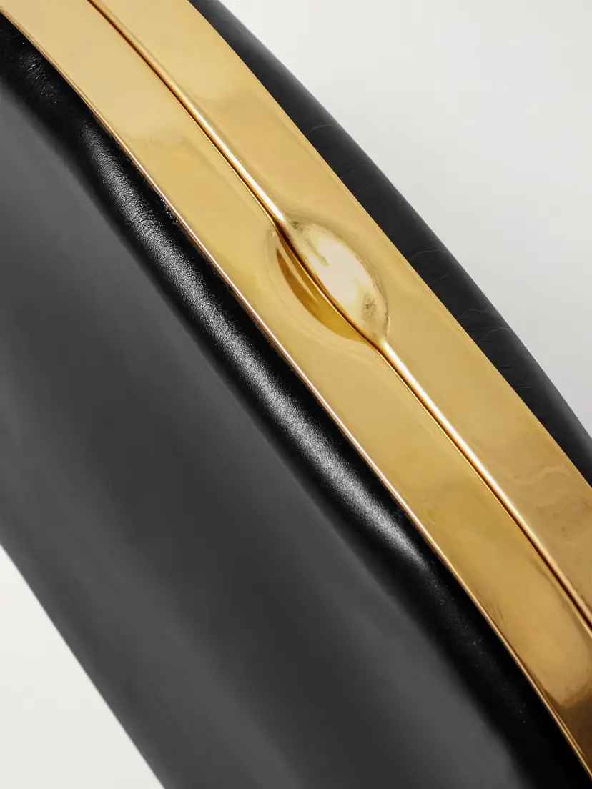 The Row Sylvia Leather Clutch | Thumbnail 4