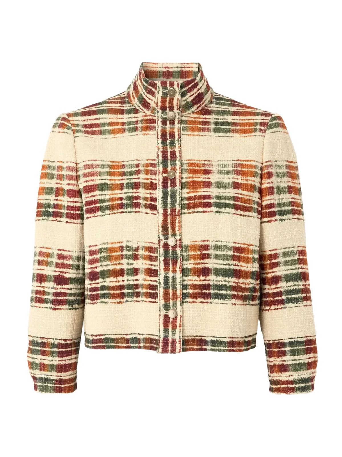 Striped Wool-bouclé Jacket Striped Wool-bouclé Jacket