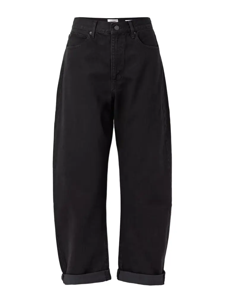Frame The Bubble High-rise Barrel-leg Jeans | Image 1 Frame The Bubble High-rise Barrel-leg Jeans | Image 1