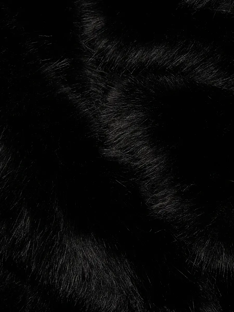 Mercer Collective Women's Mink Stripe Faux-Fur Coat | Thumbnail 7