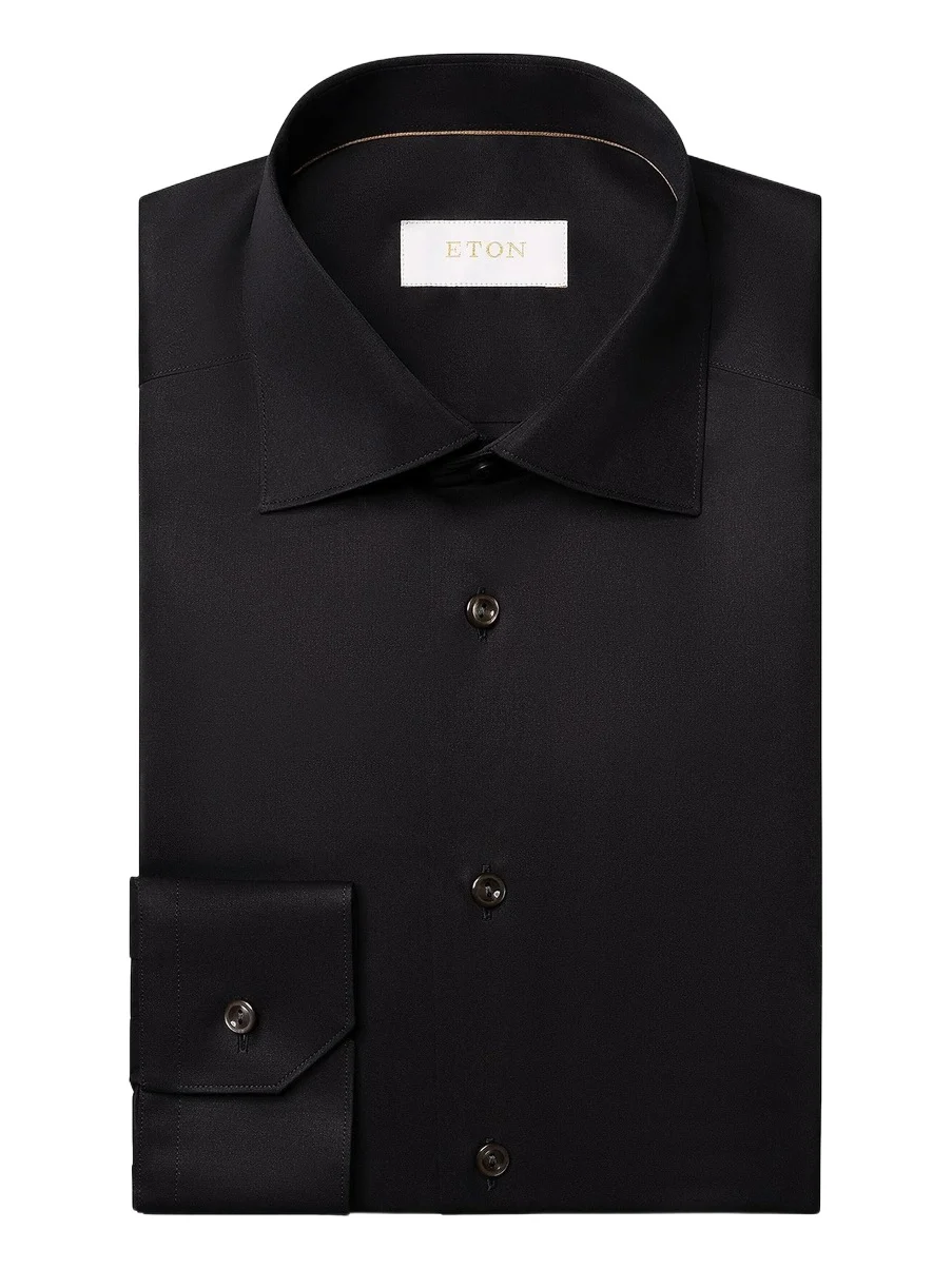 Men's Contemporary-Fit Elevated Twill Dress Shirt Men's Contemporary-Fit Elevated Twill Dress Shirt