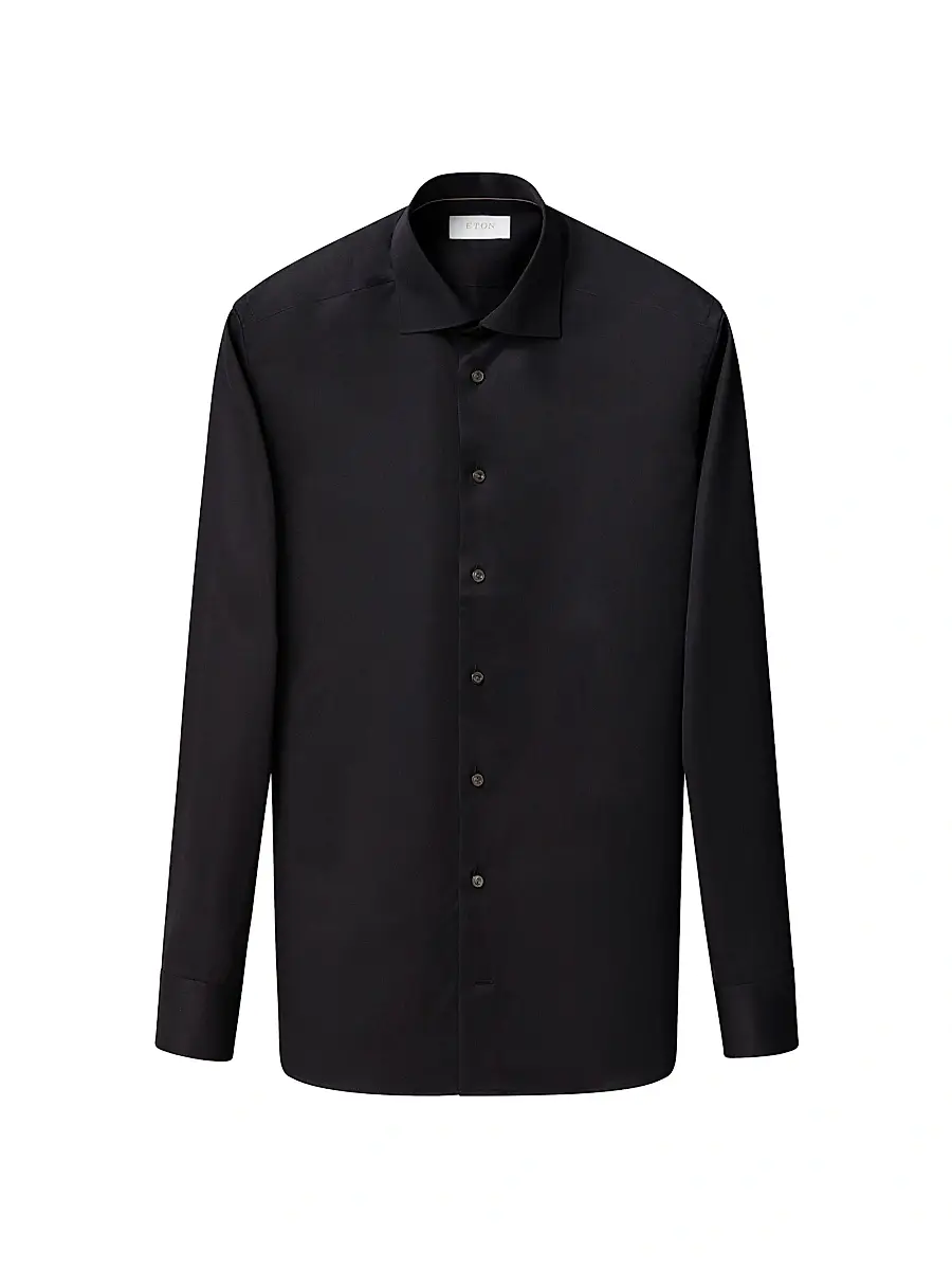 Eton Men's Slim-Fit Elevated Twill Shirt | Thumbnail 2 Eton Men's Slim-Fit Elevated Twill Shirt | Thumbnail 2