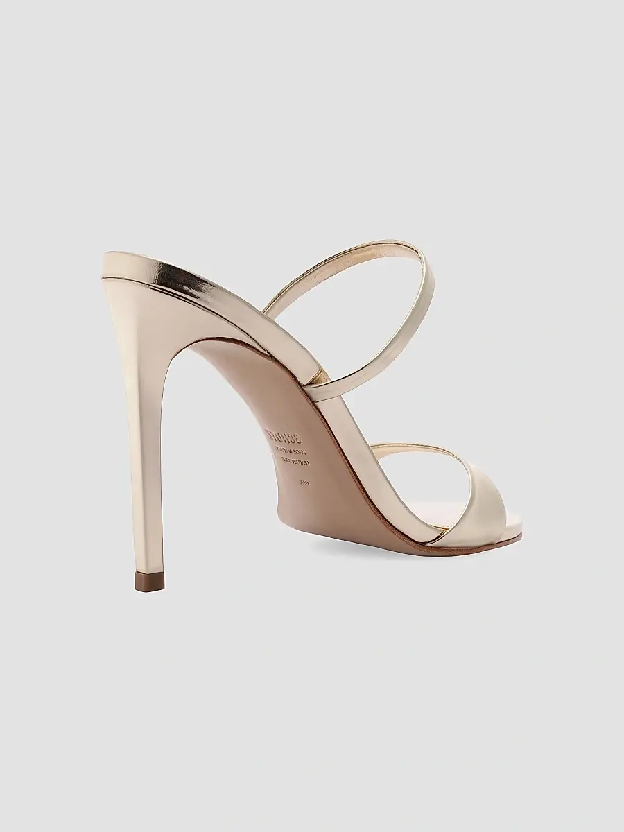 Schutz Women's Jessica 100MM Metallic Sandals | Thumbnail 3