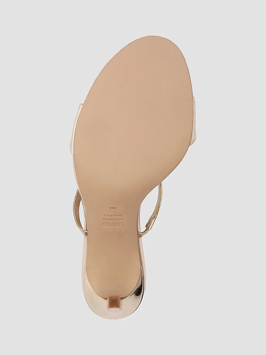 Schutz Women's Jessica 100MM Metallic Sandals | Thumbnail 7