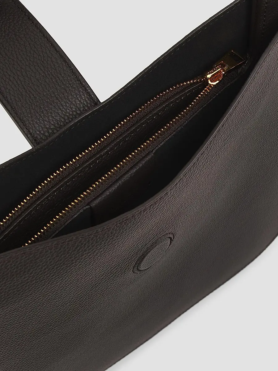 TOM FORD Women's Tara Grain Leather Crossbody Bag - Espresso | Thumbnail 5