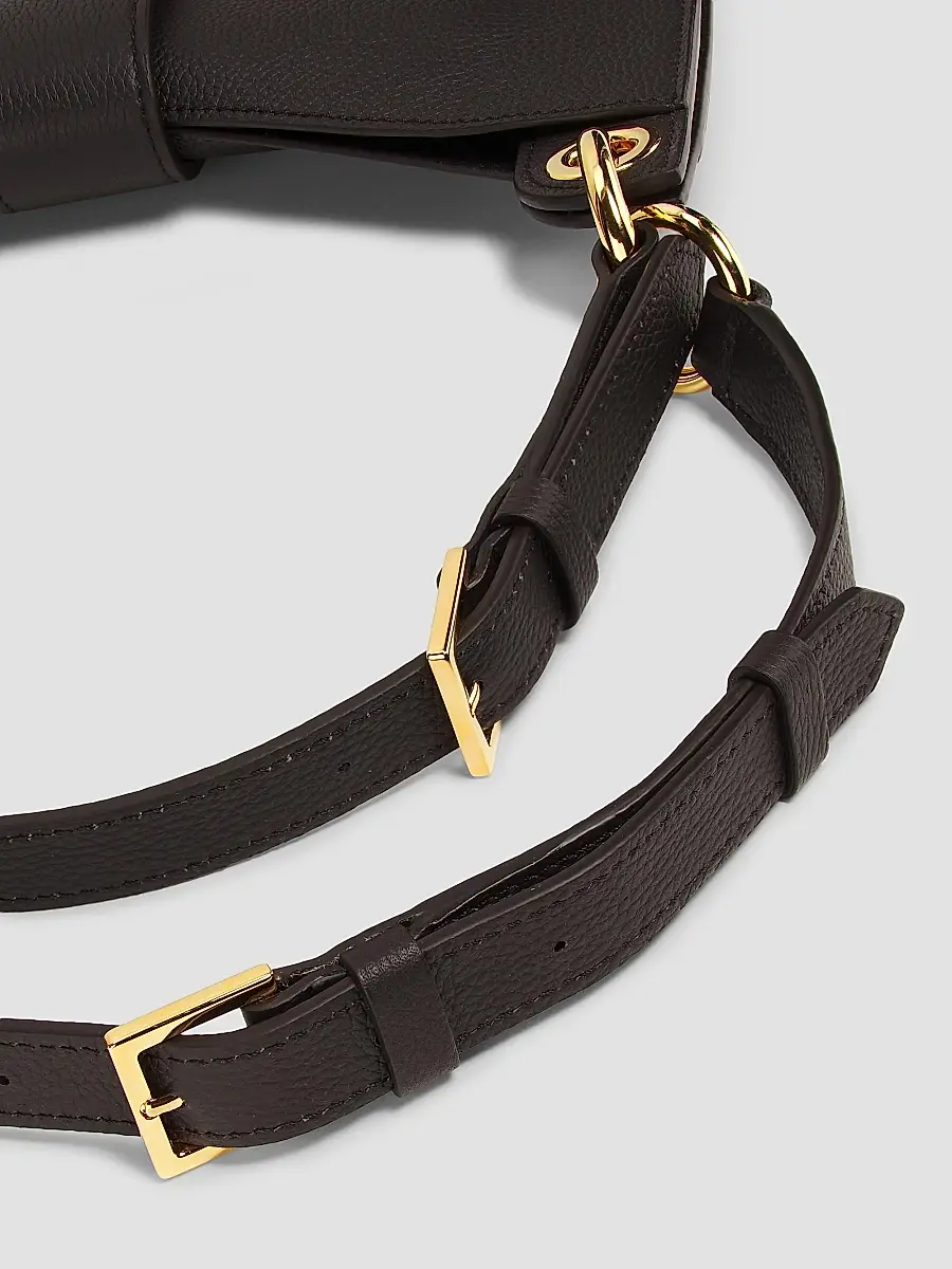 TOM FORD Women's Tara Grain Leather Crossbody Bag - Espresso | Thumbnail 7
