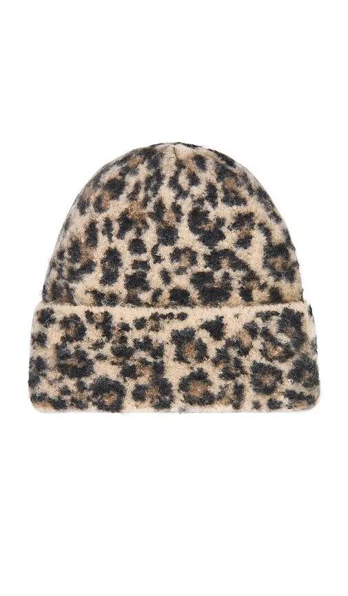 Hat Attack Leopard Beanie | Thumbnail 2 Hat Attack Leopard Beanie | Thumbnail 2