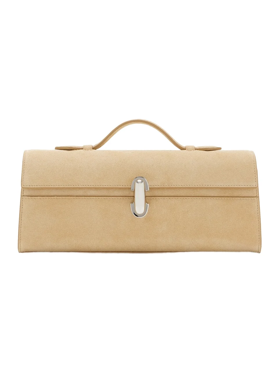 The Slim Symmetry Suede Pochette The Slim Symmetry Suede Pochette
