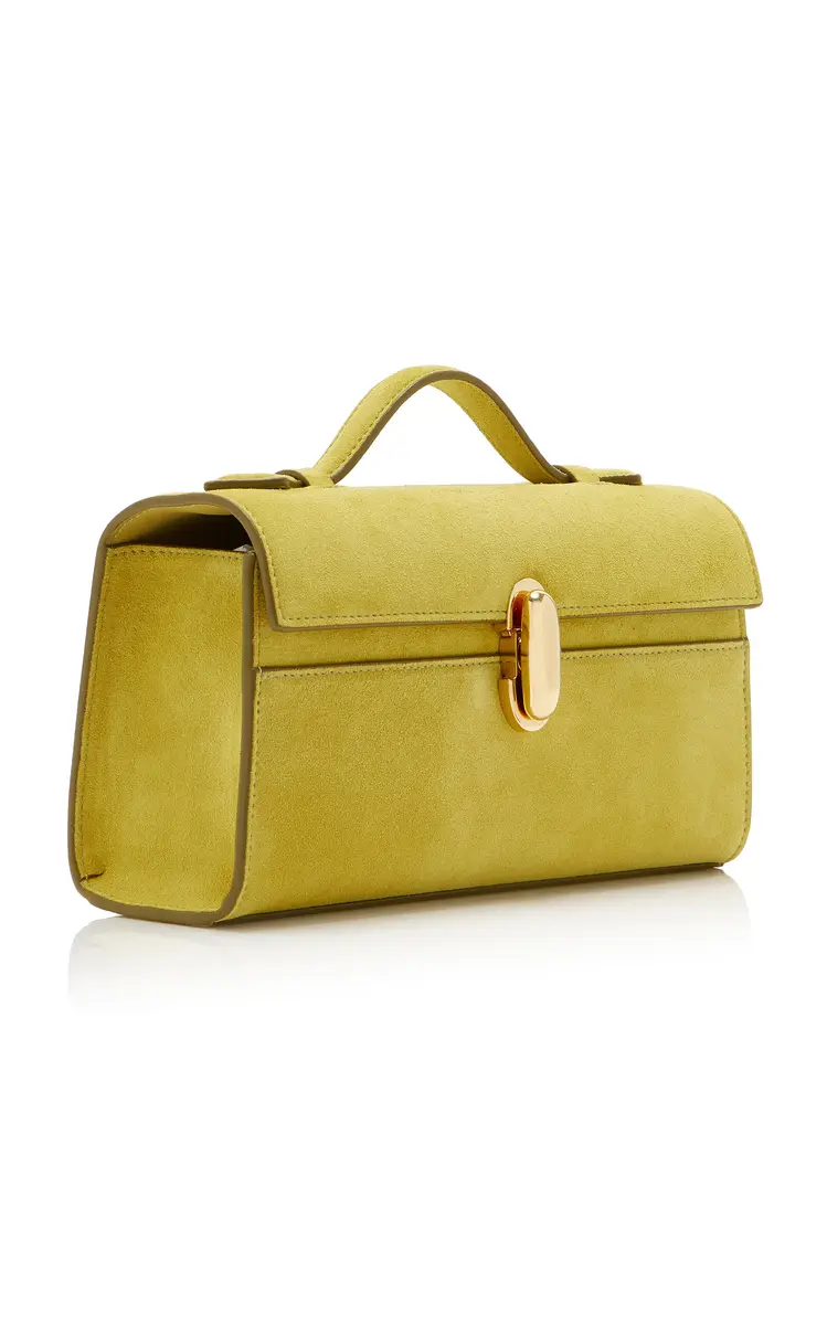 Savette The Symmetry Suede Pochette | Thumbnail 4