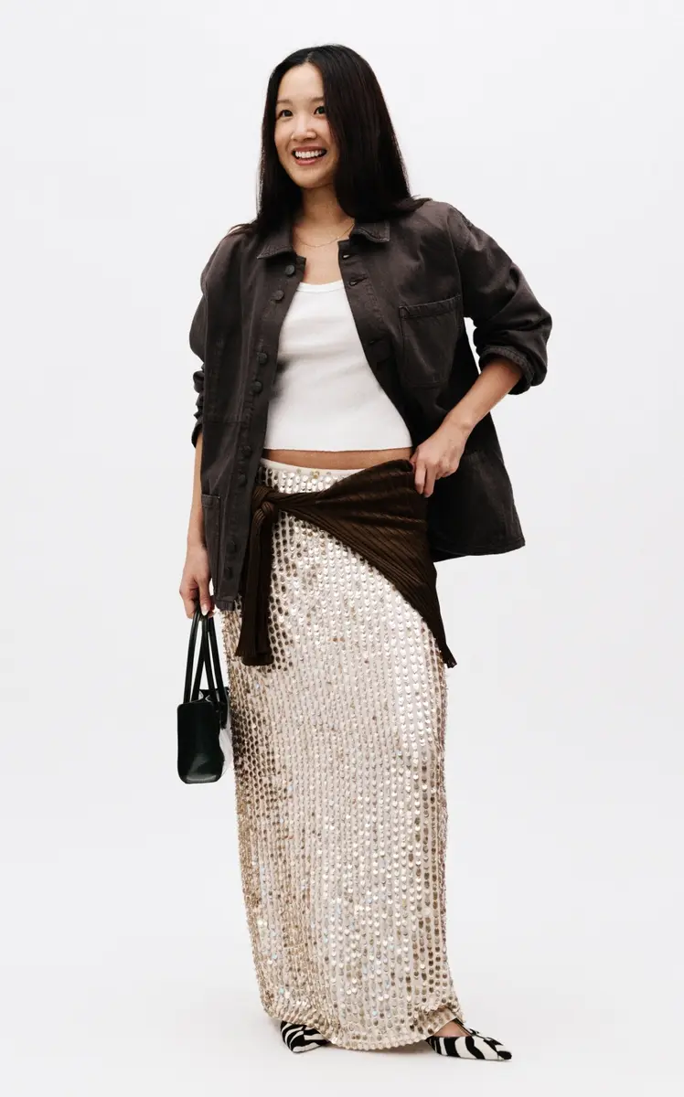 Zankov Marcella Embellished Stretch-Silk Maxi Skirt | Thumbnail 2 Zankov Marcella Embellished Stretch-Silk Maxi Skirt | Thumbnail 2