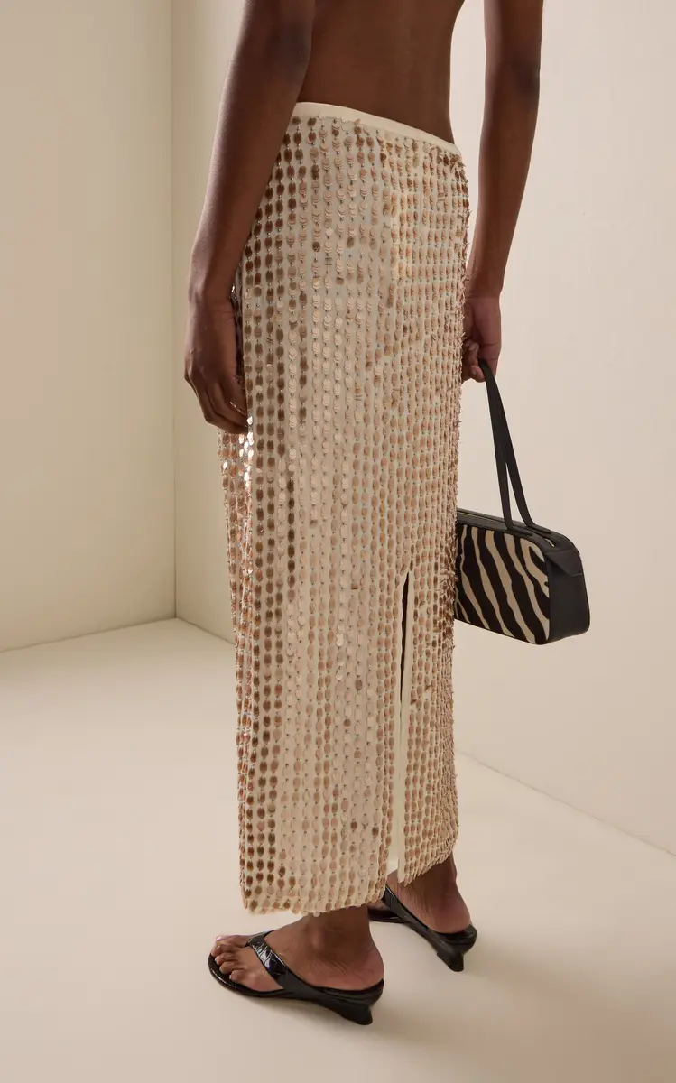 Zankov Marcella Embellished Stretch-Silk Maxi Skirt | Thumbnail 5 Zankov Marcella Embellished Stretch-Silk Maxi Skirt | Thumbnail 5
