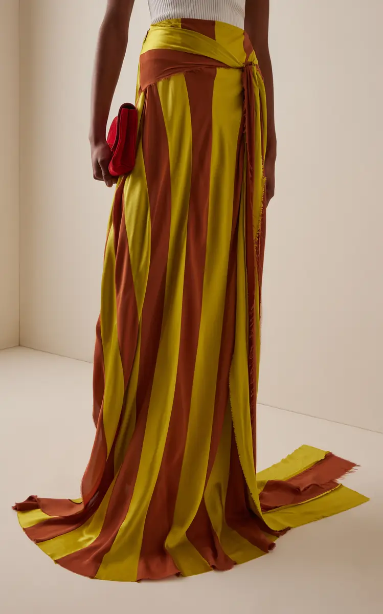 Zankov Evy Silk Maxi Skirt | Thumbnail 4 Zankov Evy Silk Maxi Skirt | Thumbnail 4