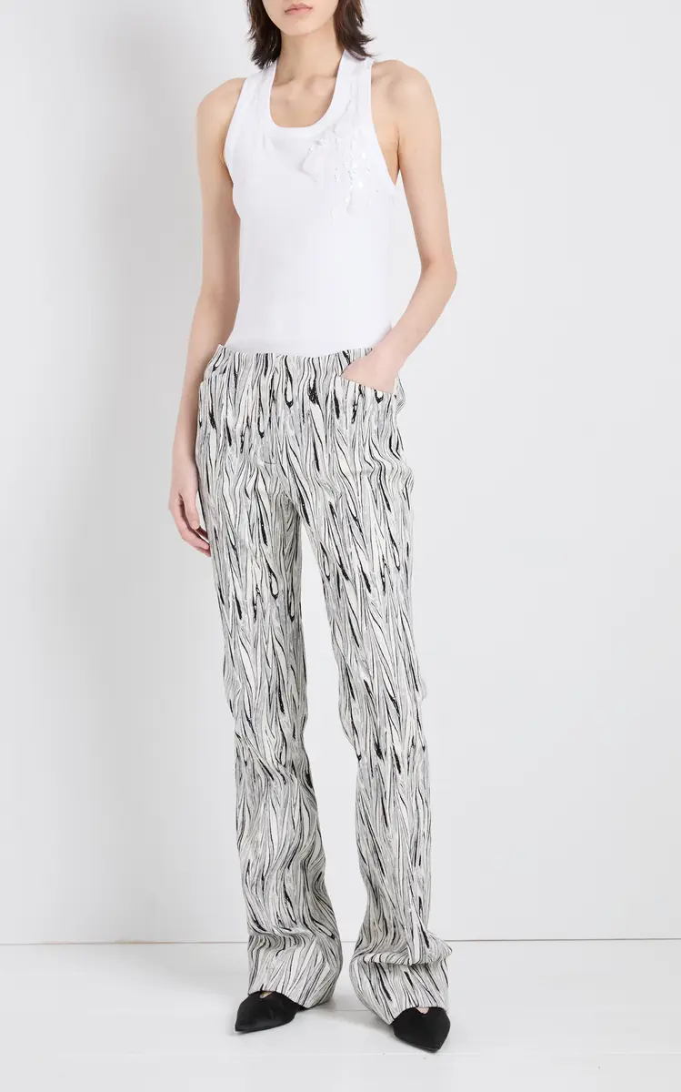 Proenza Schouler Tana Embroidered Cotton Top | Thumbnail 6