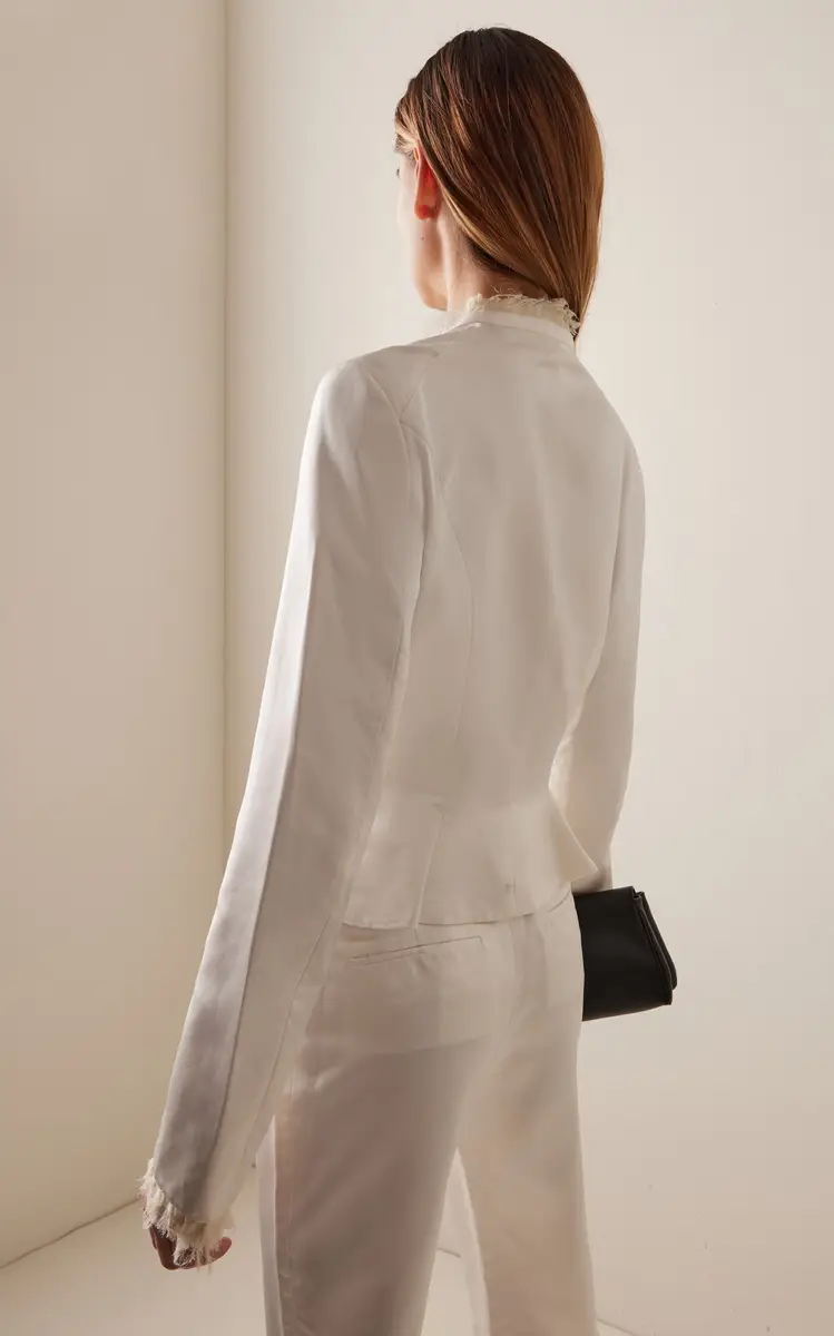 COLLEEN ALLEN Keyhole Duchesse Silk Jacket | Thumbnail 16 COLLEEN ALLEN Keyhole Duchesse Silk Jacket | Thumbnail 16