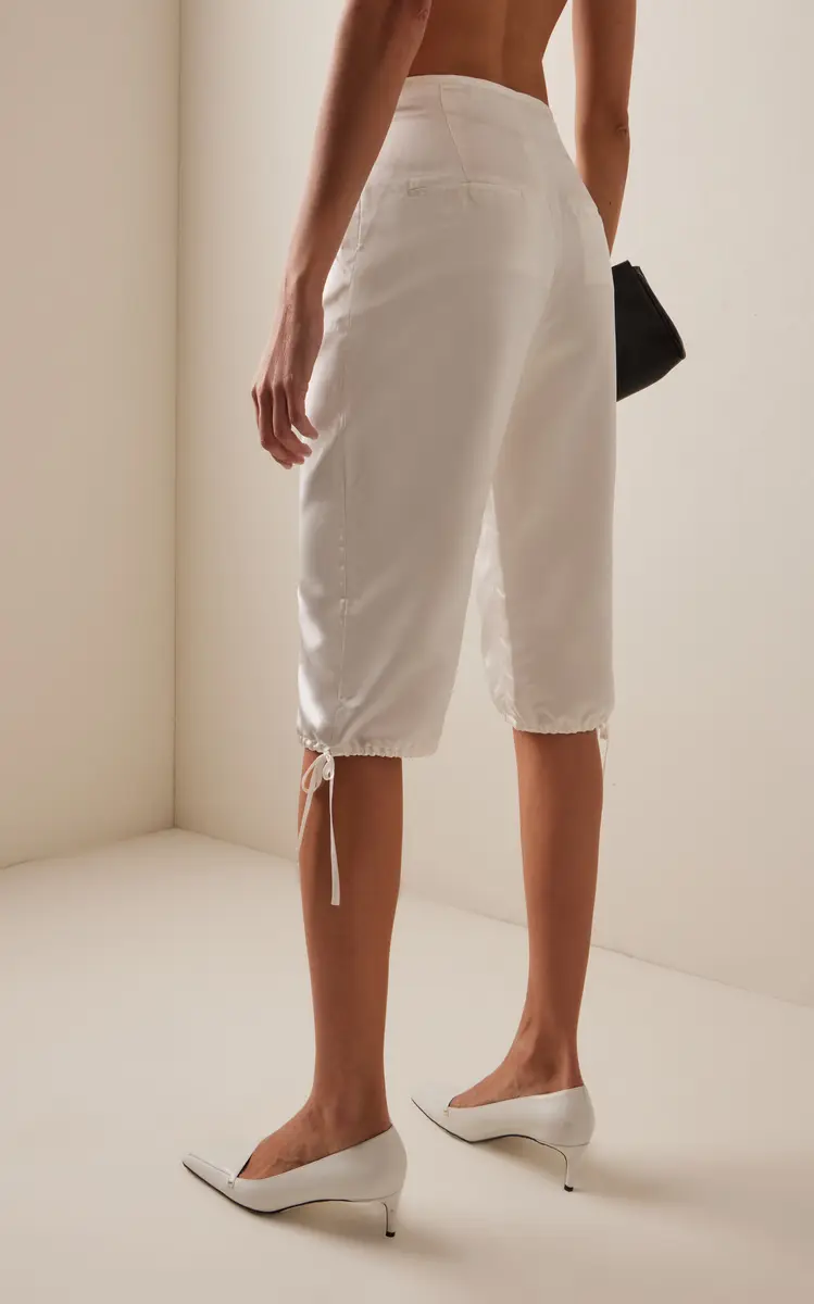 COLLEEN ALLEN Theatre Duchesse Silk Pants | Thumbnail 4 COLLEEN ALLEN Theatre Duchesse Silk Pants | Thumbnail 4
