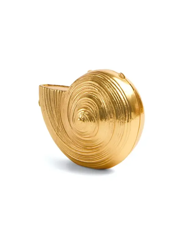 Marion Metal Shell Clutch
