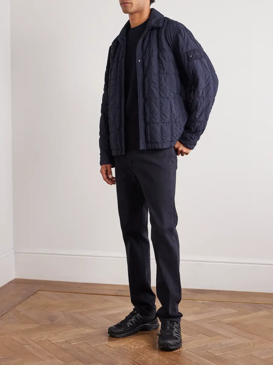 Stone Island GHOST Garment-Dyed Organic Cotton-Jersey T-Shirt - Men | Thumbnail 2 Stone Island GHOST Garment-Dyed Organic Cotton-Jersey T-Shirt - Men | Thumbnail 2