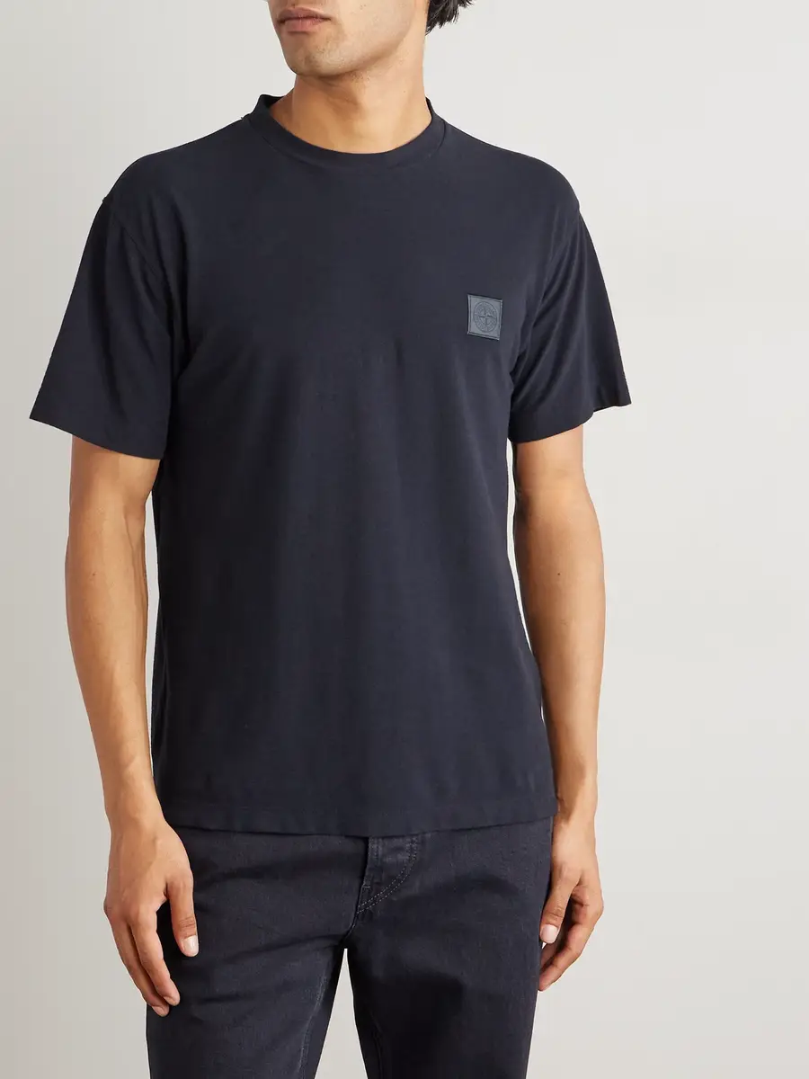 Stone Island GHOST Garment-Dyed Organic Cotton-Jersey T-Shirt - Men | Thumbnail 3 Stone Island GHOST Garment-Dyed Organic Cotton-Jersey T-Shirt - Men | Thumbnail 3