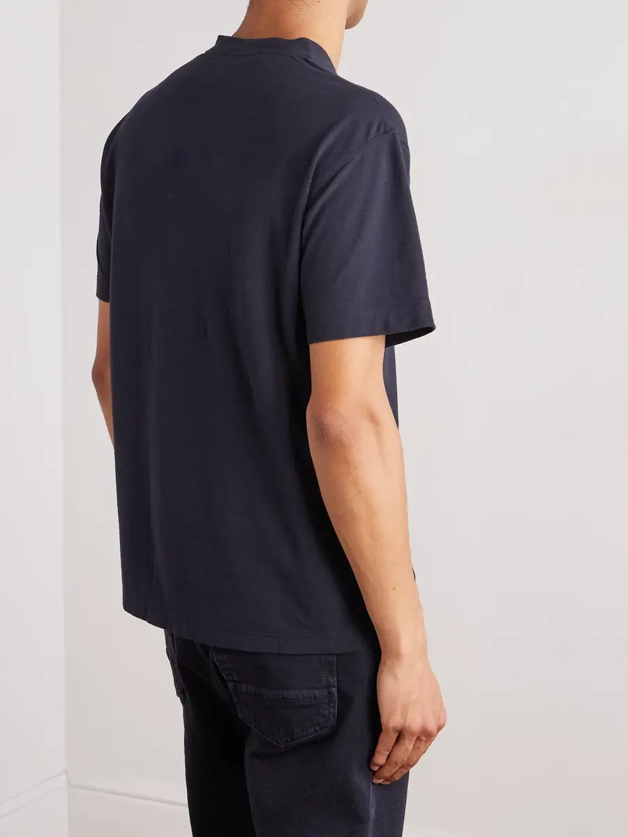 Stone Island GHOST Garment-Dyed Organic Cotton-Jersey T-Shirt - Men | Thumbnail 4 Stone Island GHOST Garment-Dyed Organic Cotton-Jersey T-Shirt - Men | Thumbnail 4