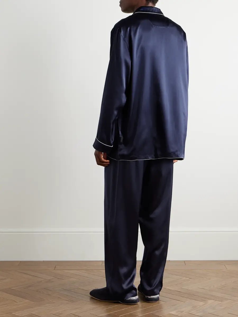 Zimmerli Silk-Satin Pyjama Set - Men | Thumbnail 3 Zimmerli Silk-Satin Pyjama Set - Men | Thumbnail 3